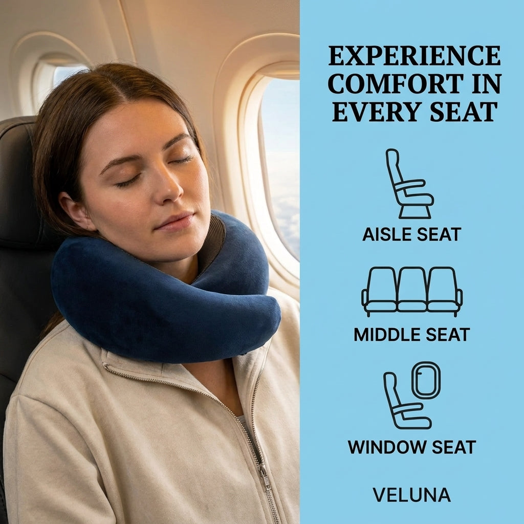 VELUNA Travel Pillow